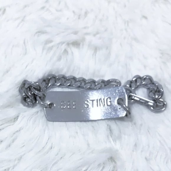 Bee Sting Medical Bracelet - Picture 3 of 5